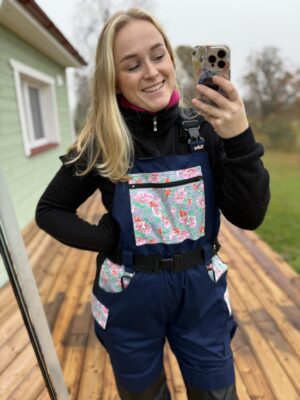 Naiste tööriided - Sinine Tukse